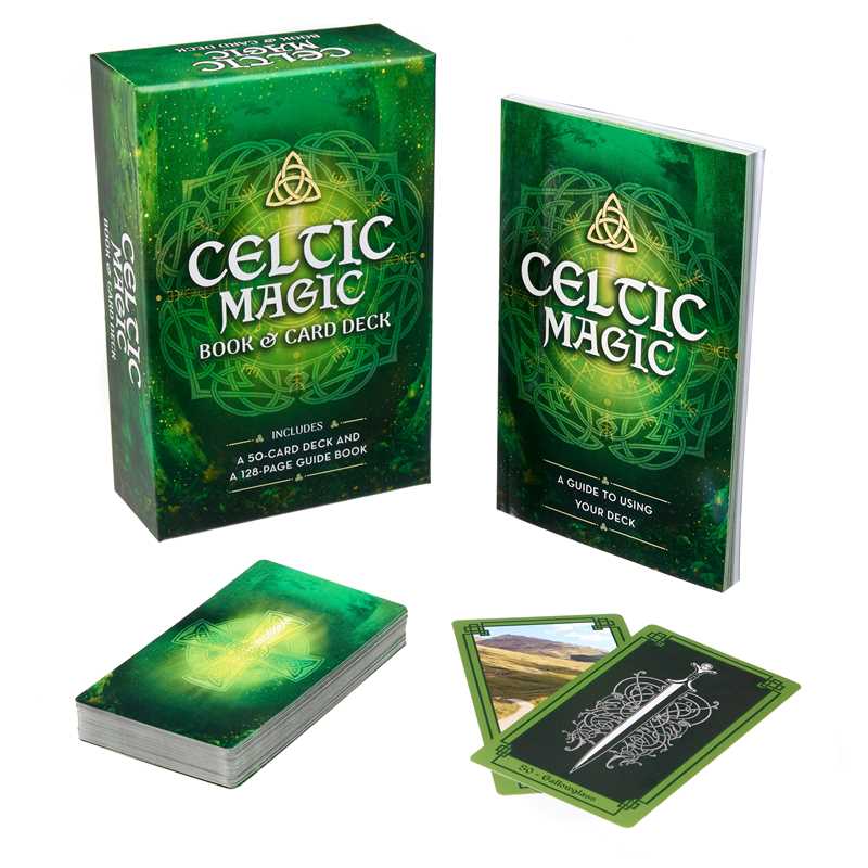 Celtic Magic Book & Card Deck by Marie Bruce