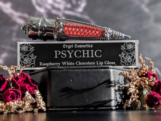 PSYCHIC (Silver Edition) - Pink chocolate raspberry lip glos