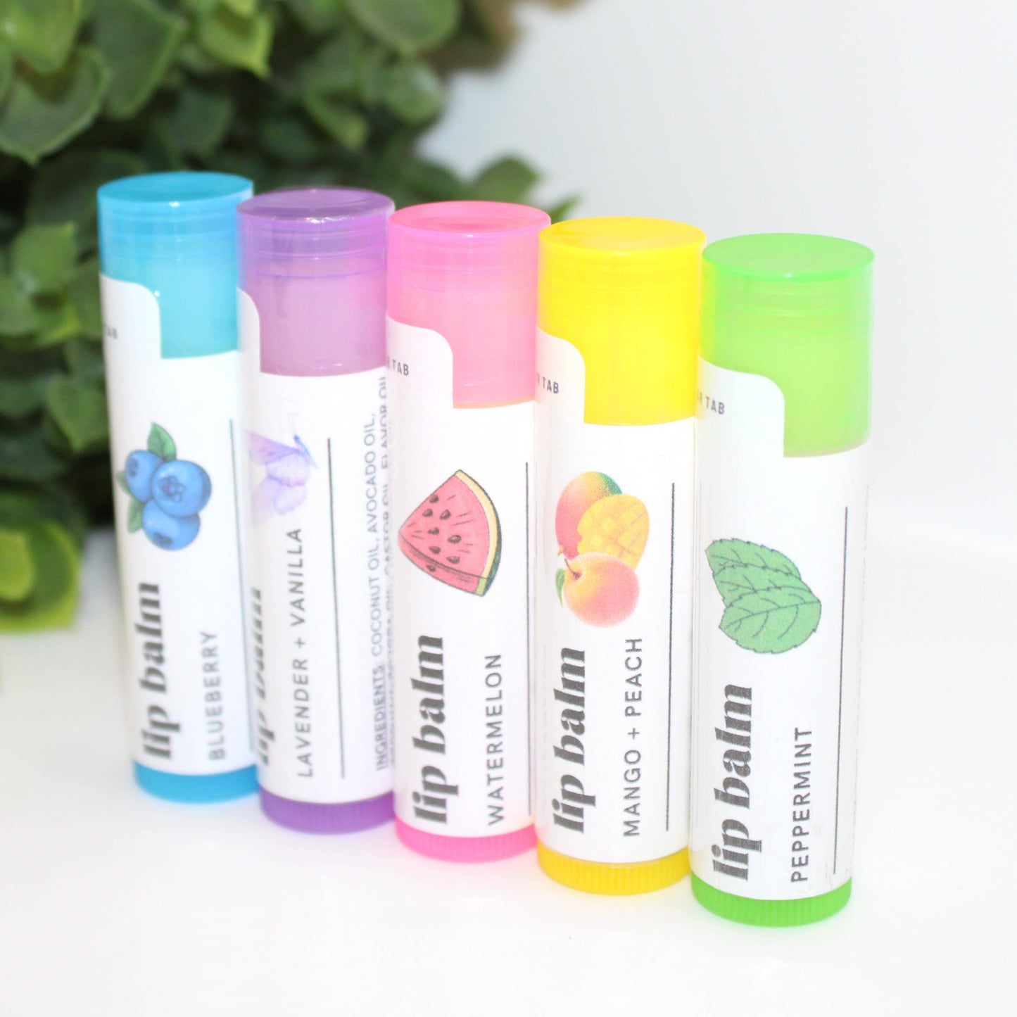 French Vanilla Lip Balm, Natural Chapstick Lips Smacker