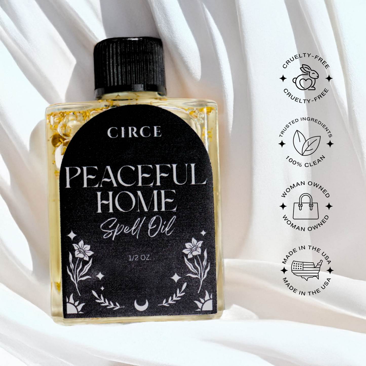 CIRCE Peaceful Home Spell Oil 1/2 oz. - Wholesale