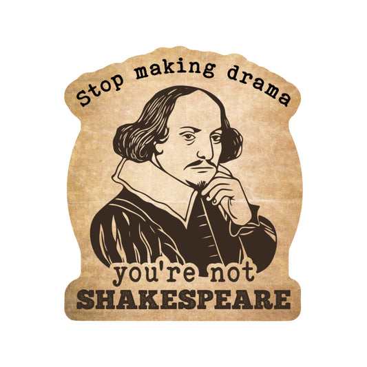 Literature Book Classic Bard High Quality Vinyl Sticker