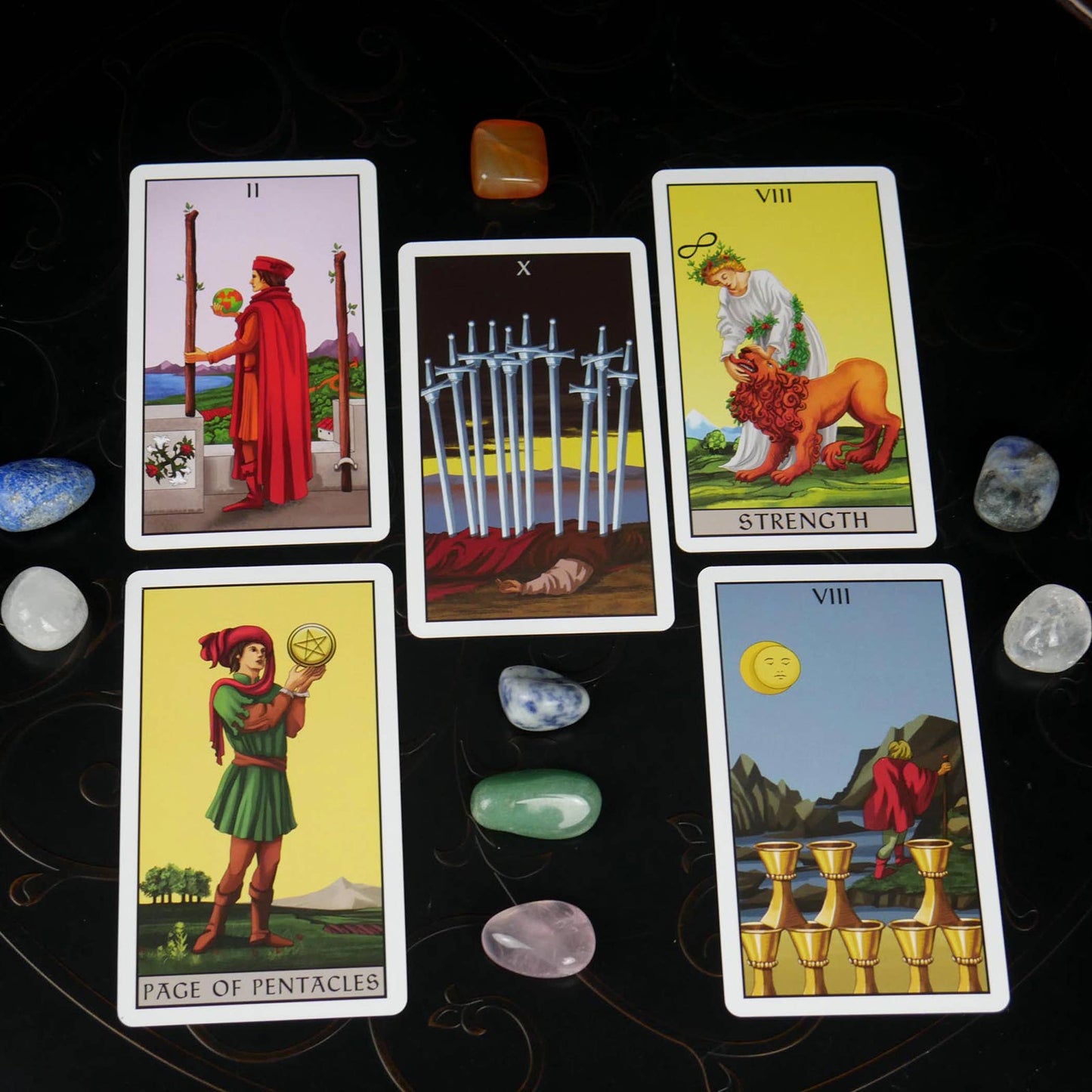 Lustrous Tarot Modern Tarot Cards Deck