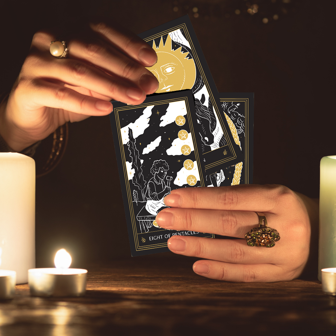 Tarot Card Deck - Shadows of Light 5" x 3"