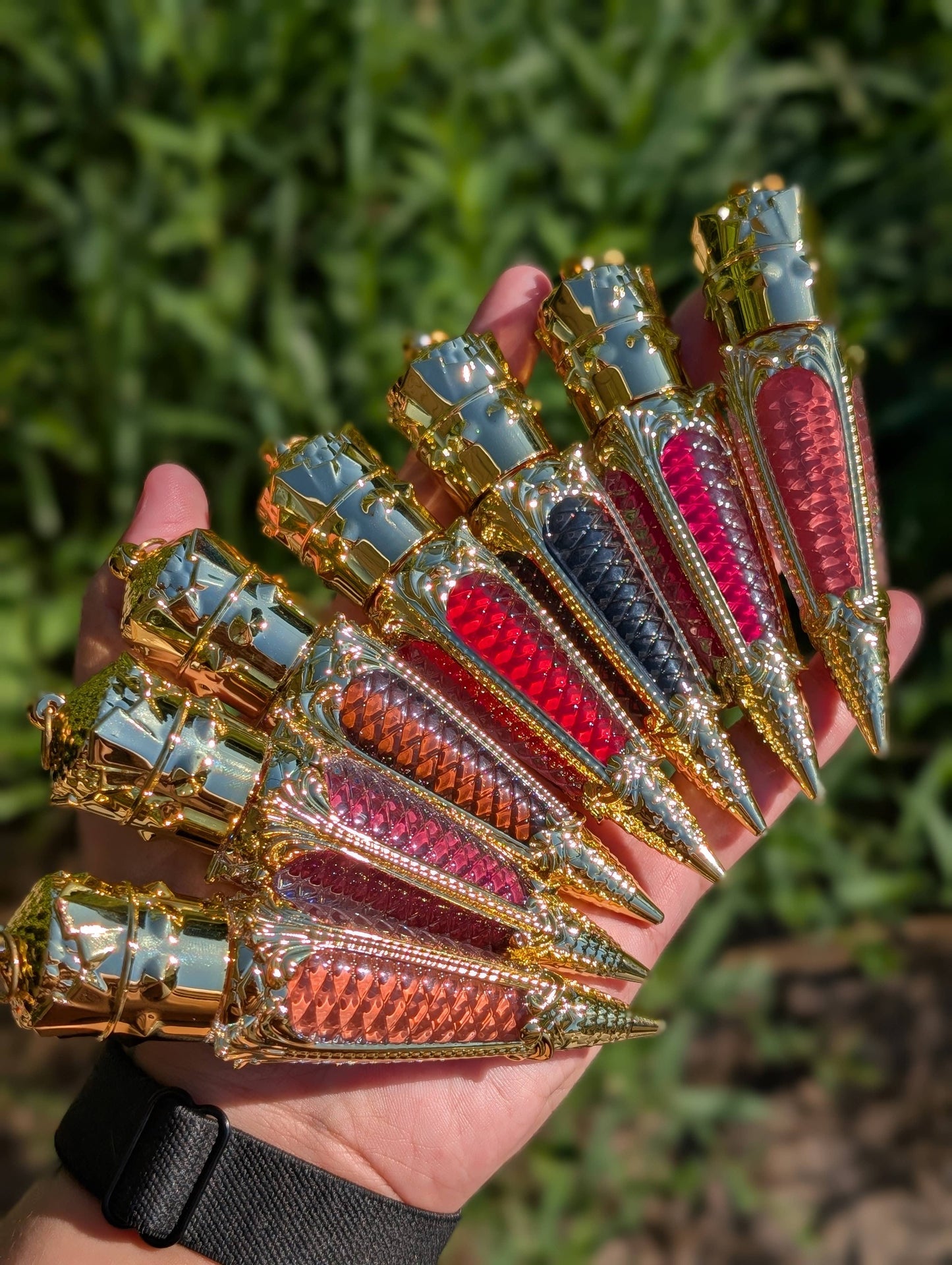 OUROBOROS - Black colored vanilla lip gloss