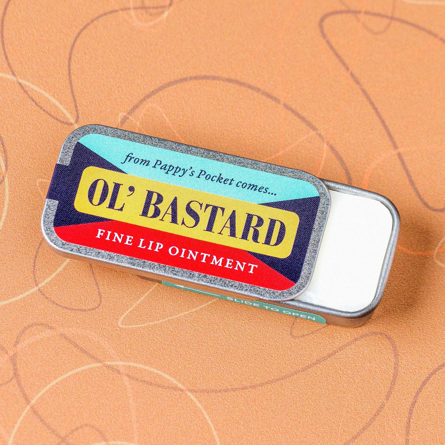 Ol' Bastard Lip Balm | Funny Old School Tin