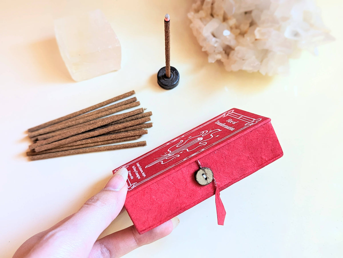 Shorter Rituals Fire of Transformation Short Stick Incense, Ritual, Altar – The Gothicary