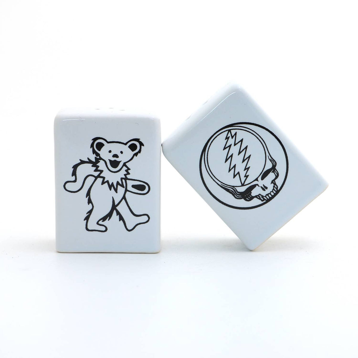 Grateful Dead Salt and Pepper Set -B/W