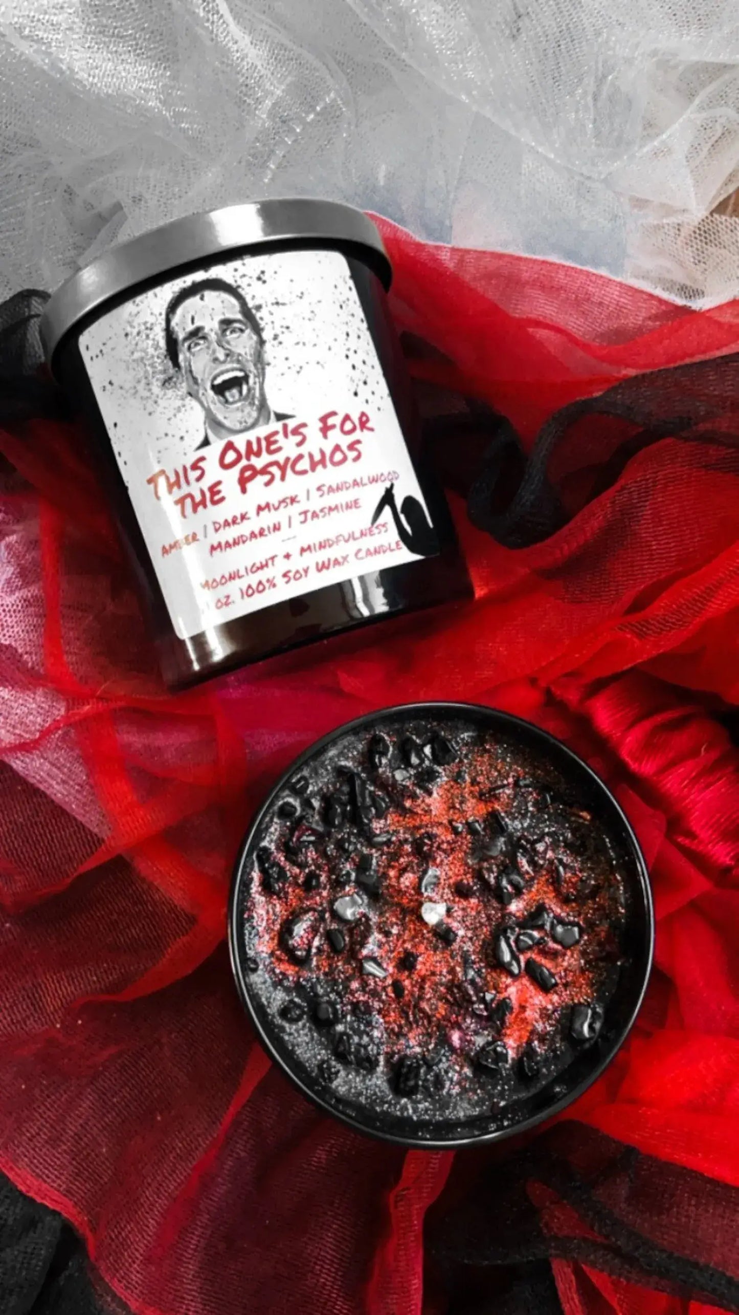 This One's For The Psychos, Horror Movie, Soy Wax Candle