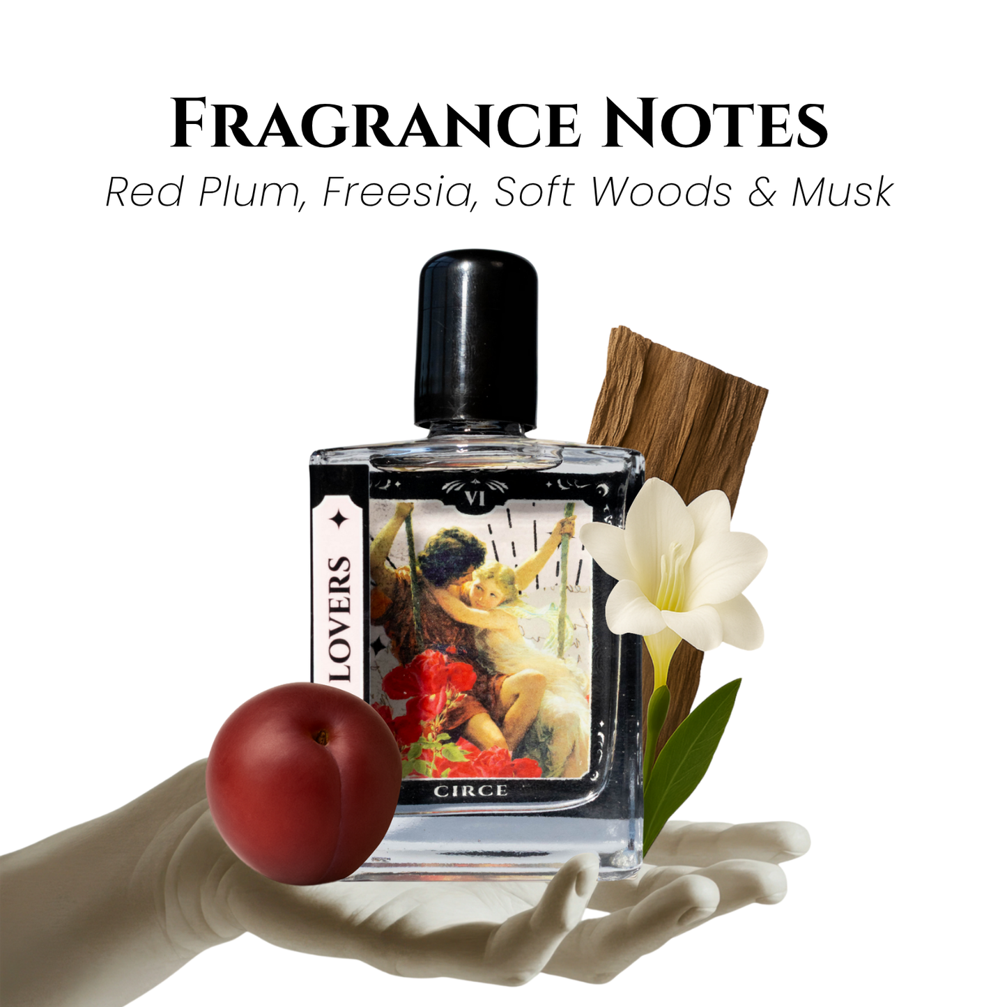 The Lovers Tarot Perfume Oil - 1.7 oz Roller