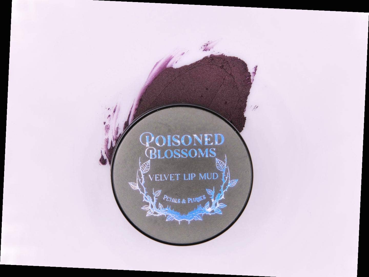 Hellebore Lip Mud | dark plum | vanilla scent