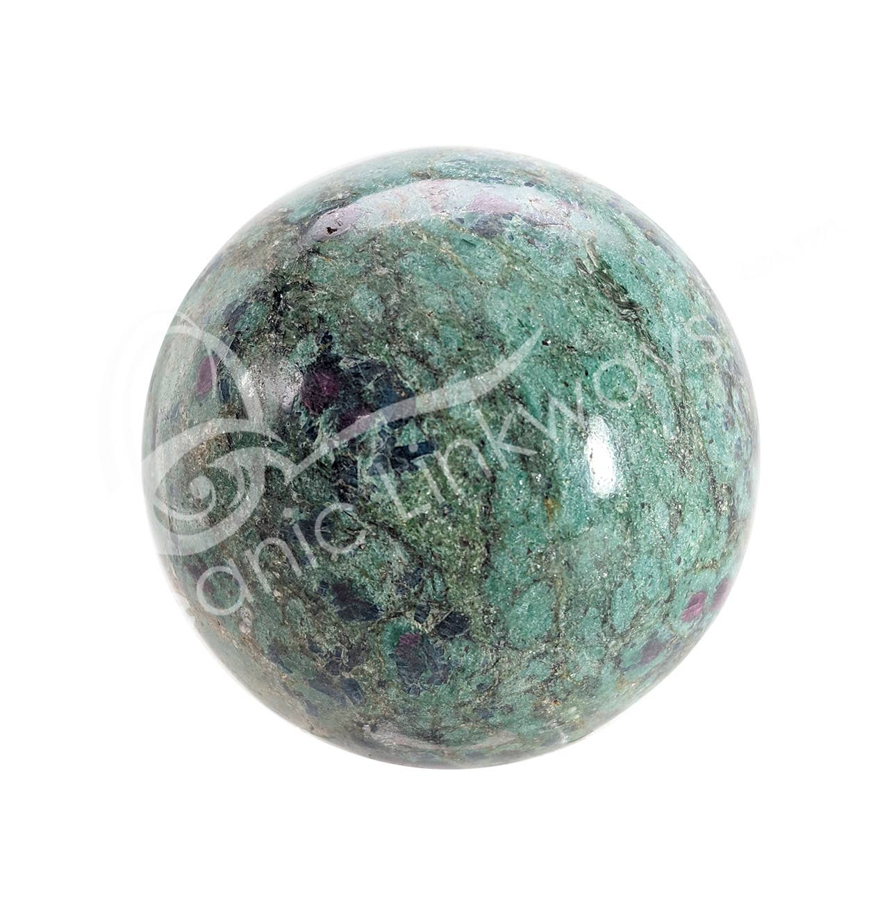 (KG)SPHERE - RUBY ZOISITE A 1.5-3"