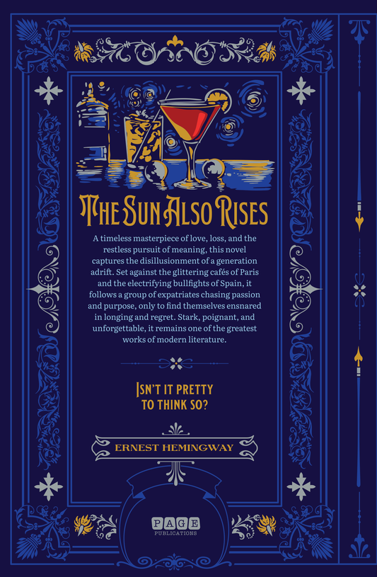 The Sun Also Rises (Deluxe Hardcover Edition)