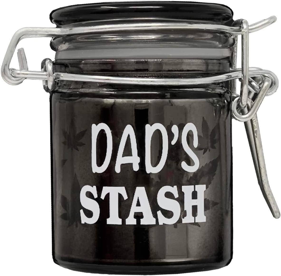Airtight Glass Herb Mini Storage Jar-Dads Stash
