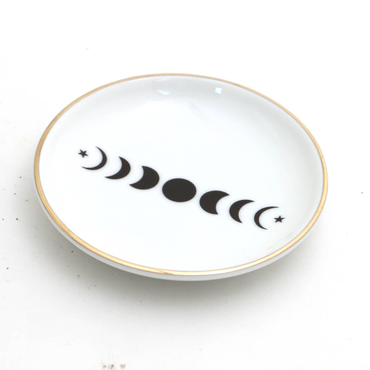 Phases of the Moon ring dish