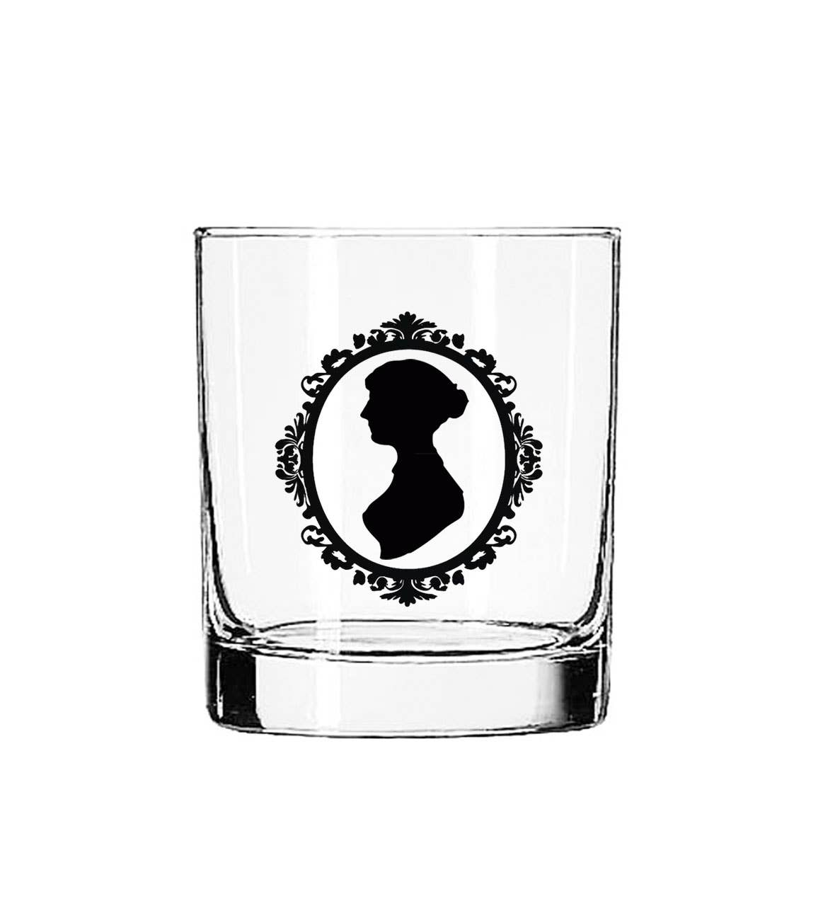 Jane Austen Sassy Sobriety Quote Glass Tumbler