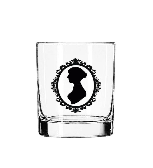 Jane Austen Sassy Sobriety Quote Glass Tumbler