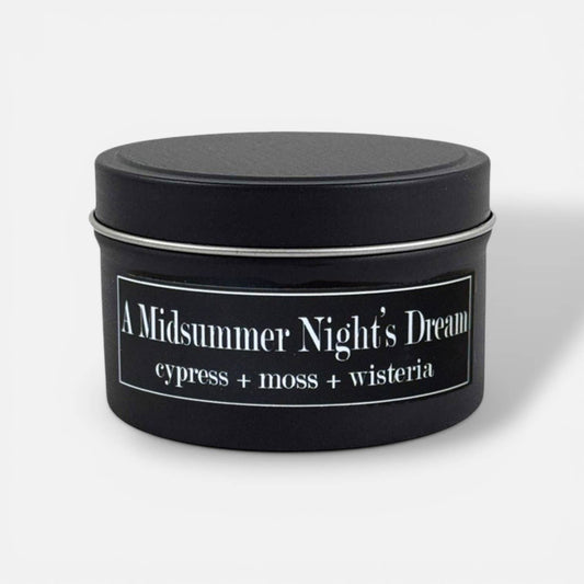 A Midsummer Night's Dream 4oz Candle Cypress + Wisteria