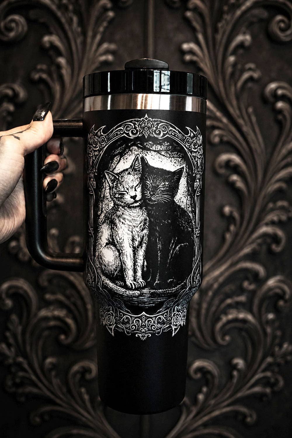 Cuddling Cats 40oz Tumbler