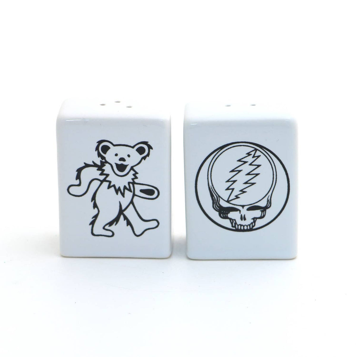 Grateful Dead Salt and Pepper Set -B/W
