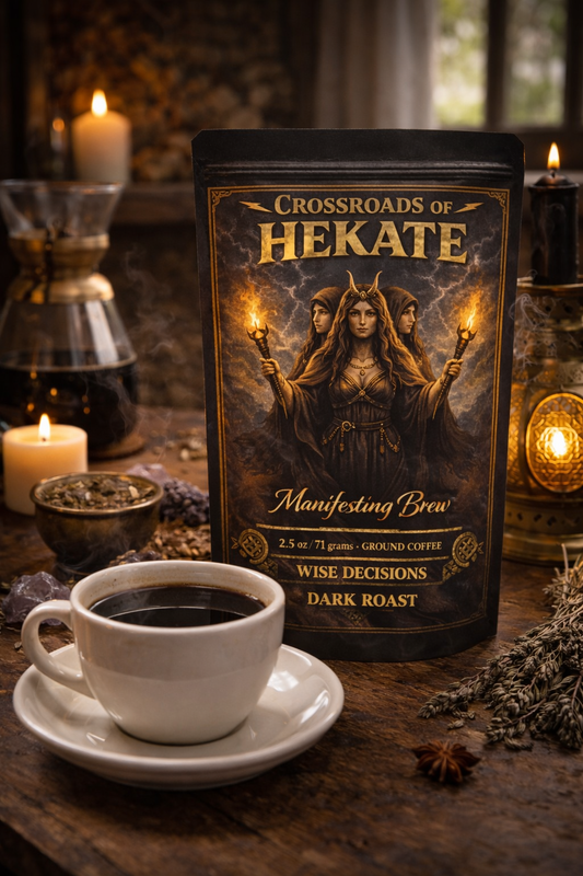 Hekate Ritual Coffee – Dark Roast (2.5 oz Ceremonial Blend)