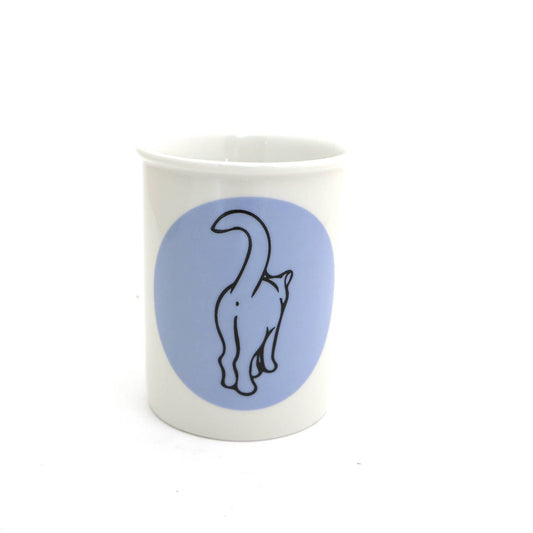 Pen and pencil holder, cat butt, brush cup or small vase