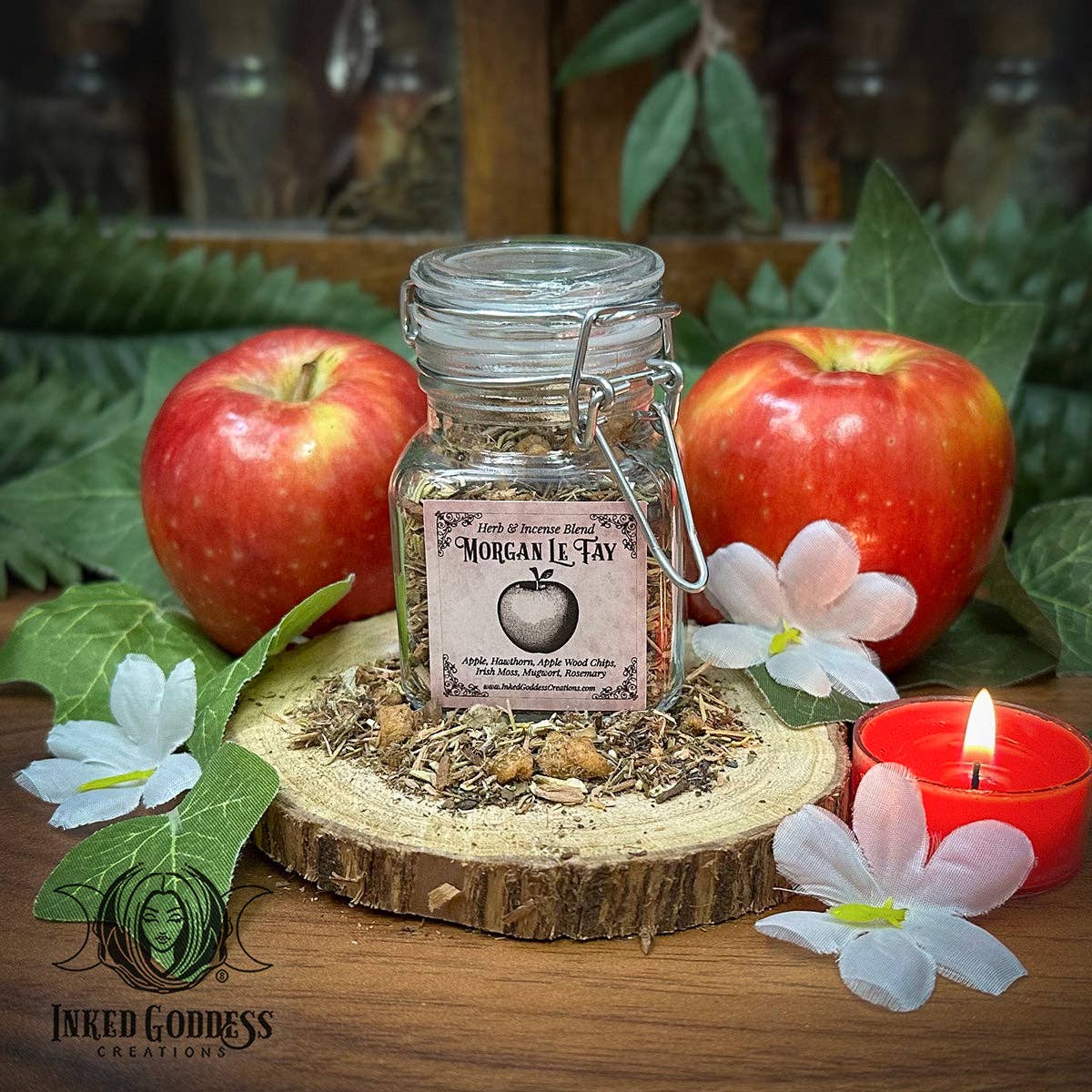 Morgan LeFay Herb Blend for Shadow Work & Celtic Goddess Devotion