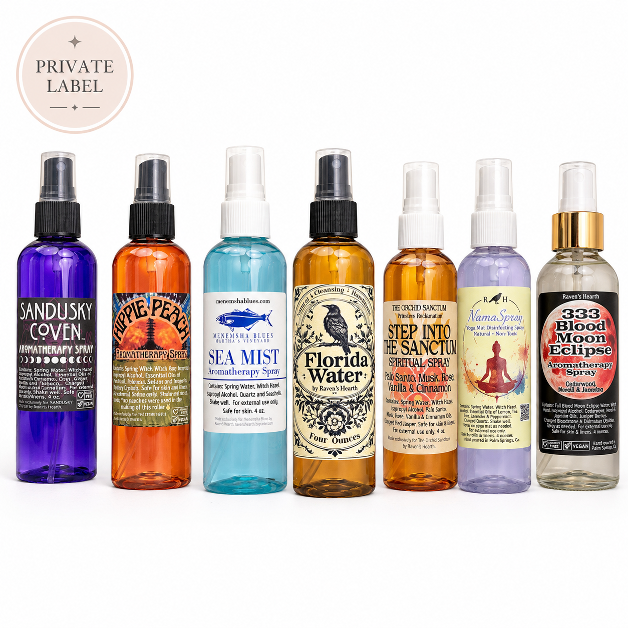 Private Label Aromatherapy Sprays