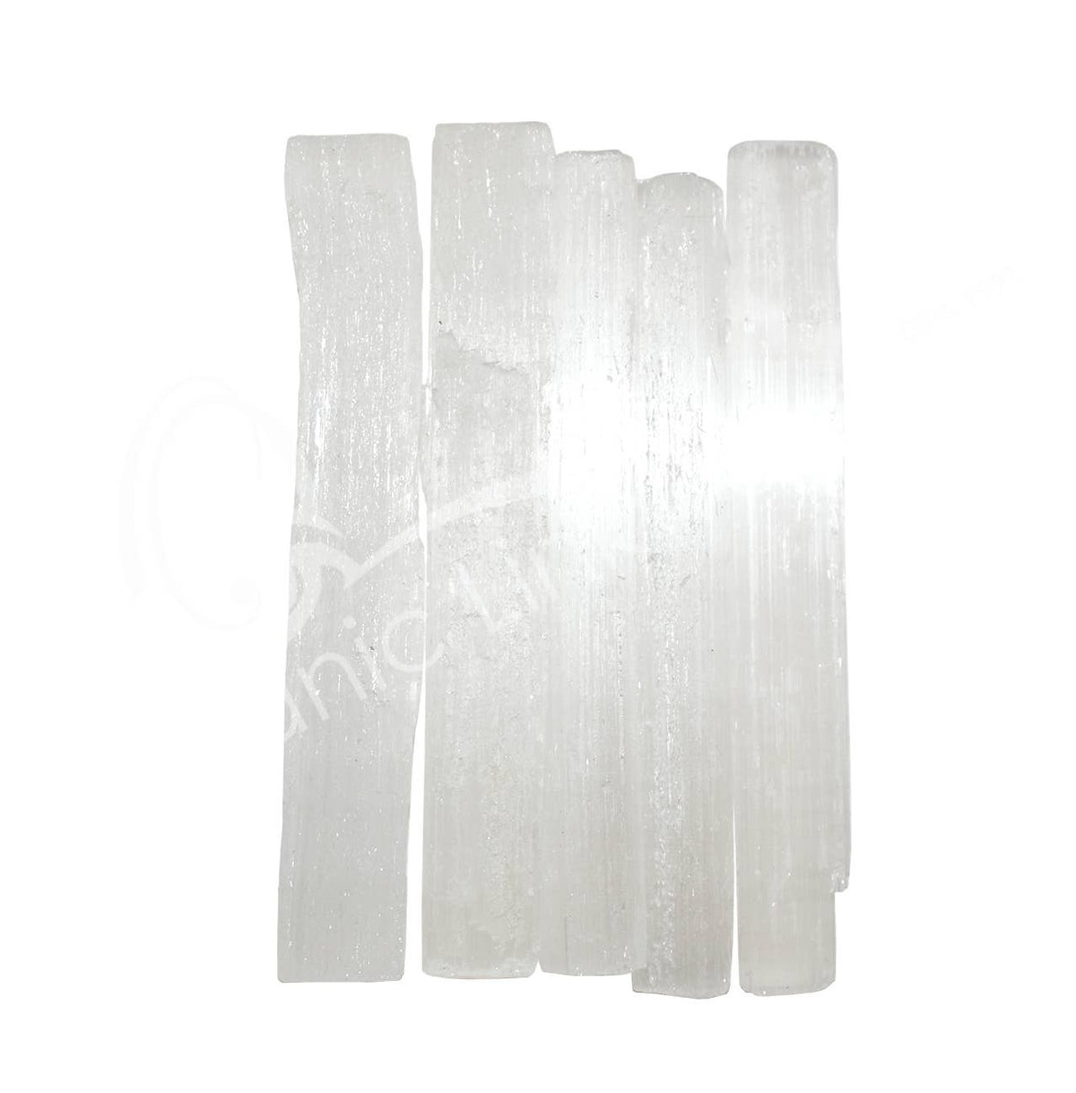ROUGH - SELENITE STICKS (PK 5) 4" (PK 5)