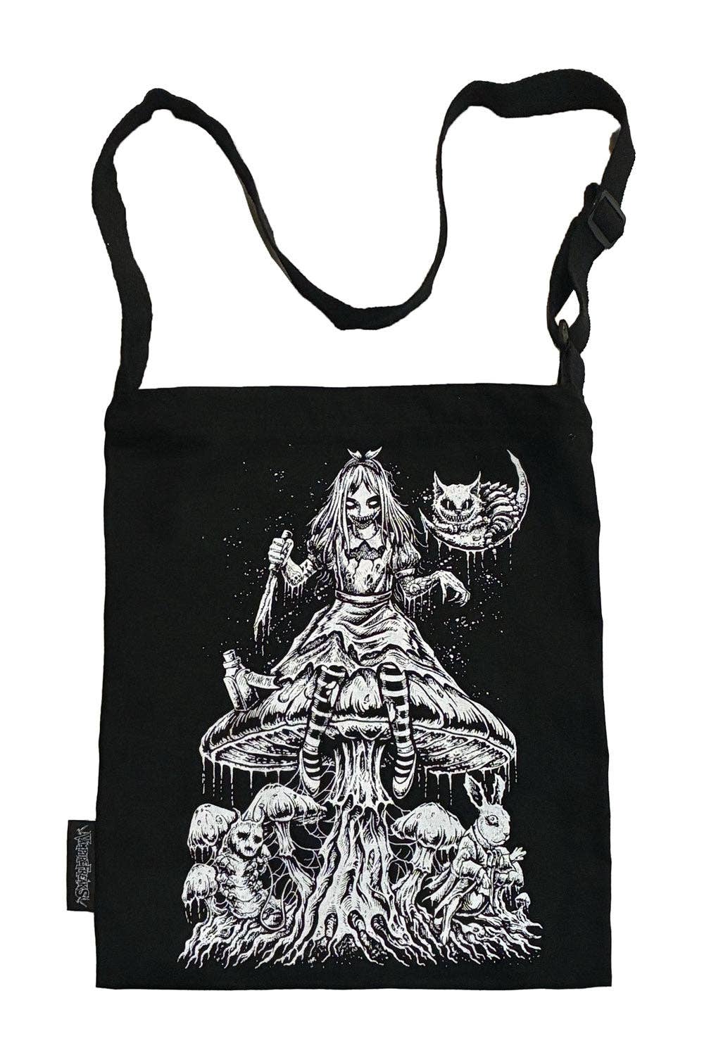 Shoulder Sling Zipper Tote Bag