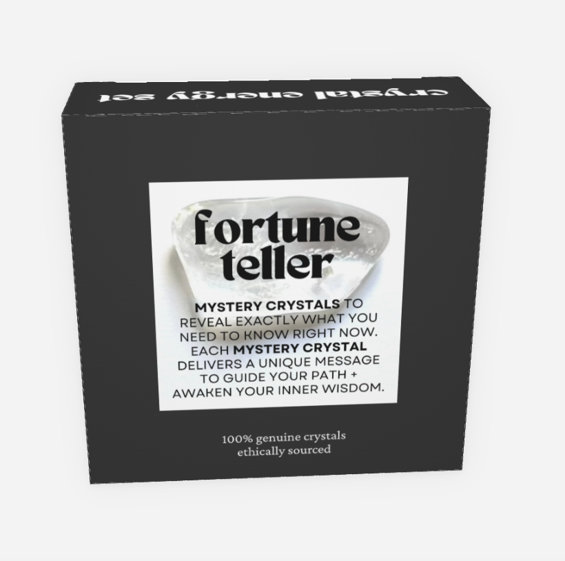 Fortune teller - crystals for divine guidance - metaphysical Gift