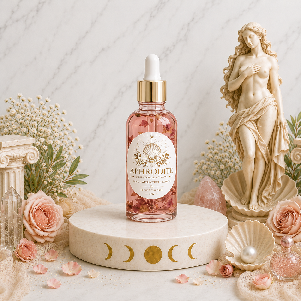 Sacred Goddesss - Aphrodite's Embrace Ritual Oil (2oz)