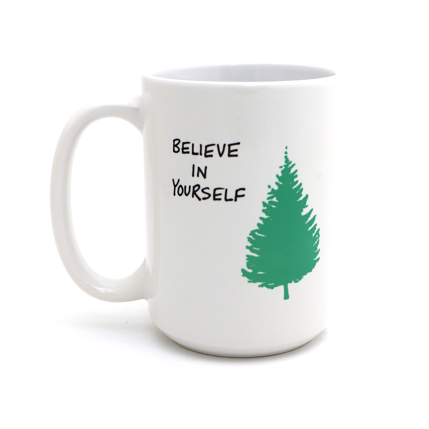 Bigfoot 15 oz mug, Believe in Yourself, sasquatch, yeti mug