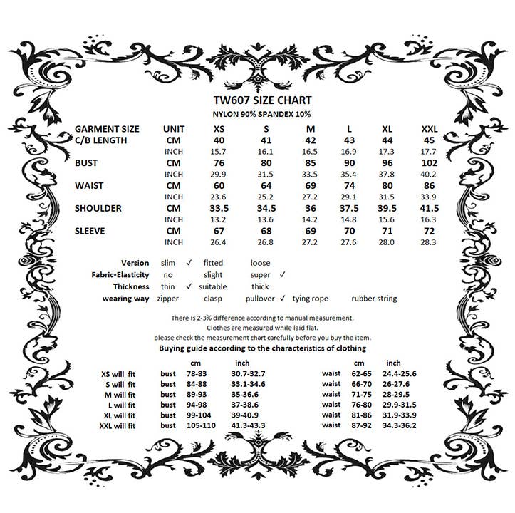 TW607 – Gothic romance lace bell sleeve layered cuff top