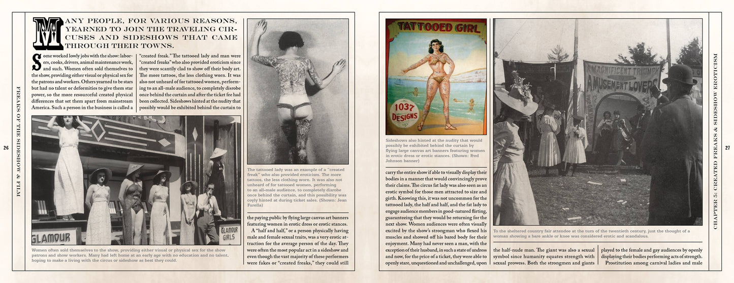 Freaks of Sideshow and Film