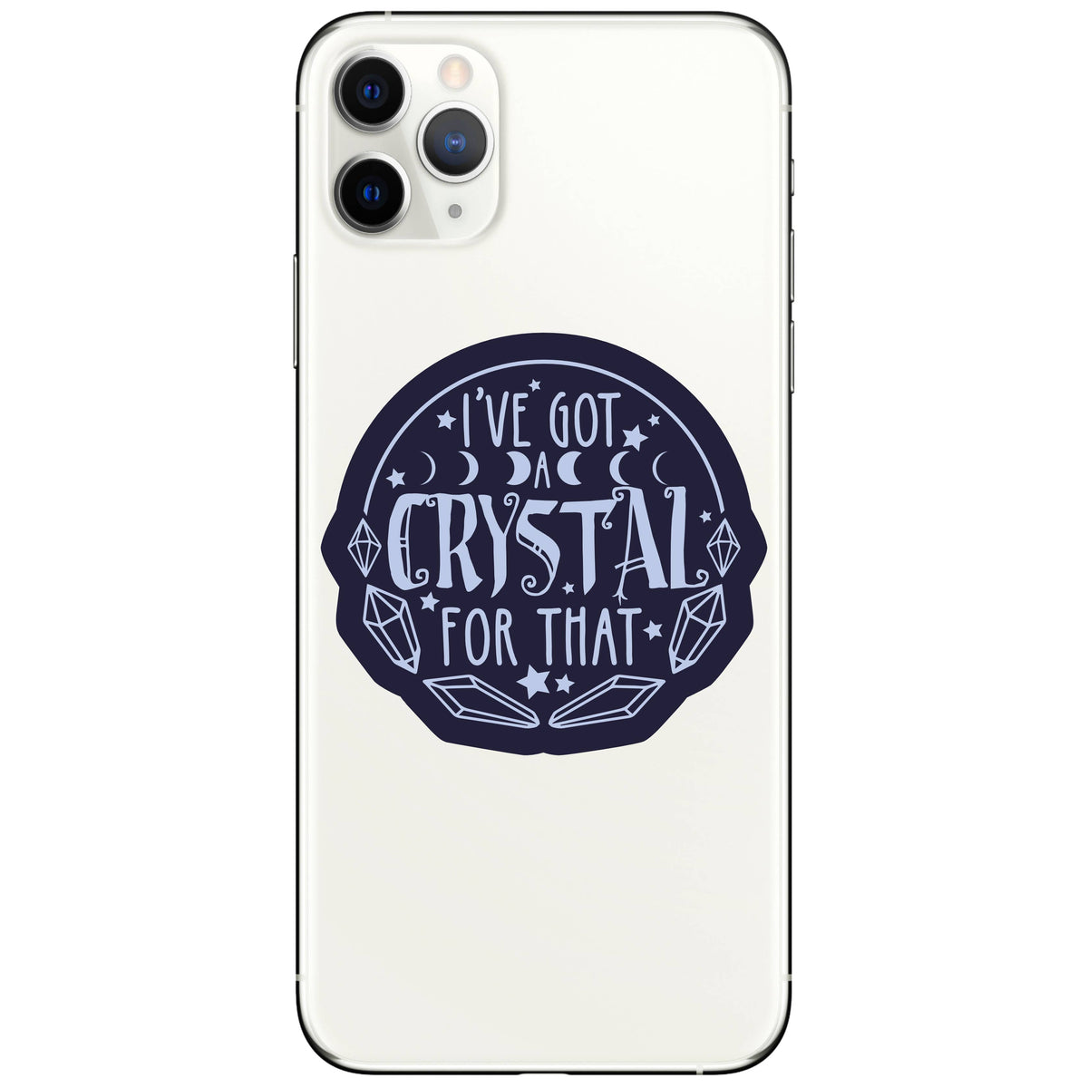 Crystal Vibes Energy Charge High Quality Vinyl Sticker