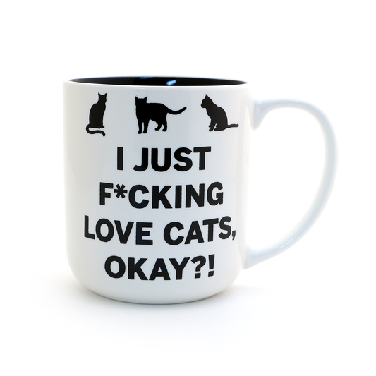 I Just F*ing Love Cats Mug