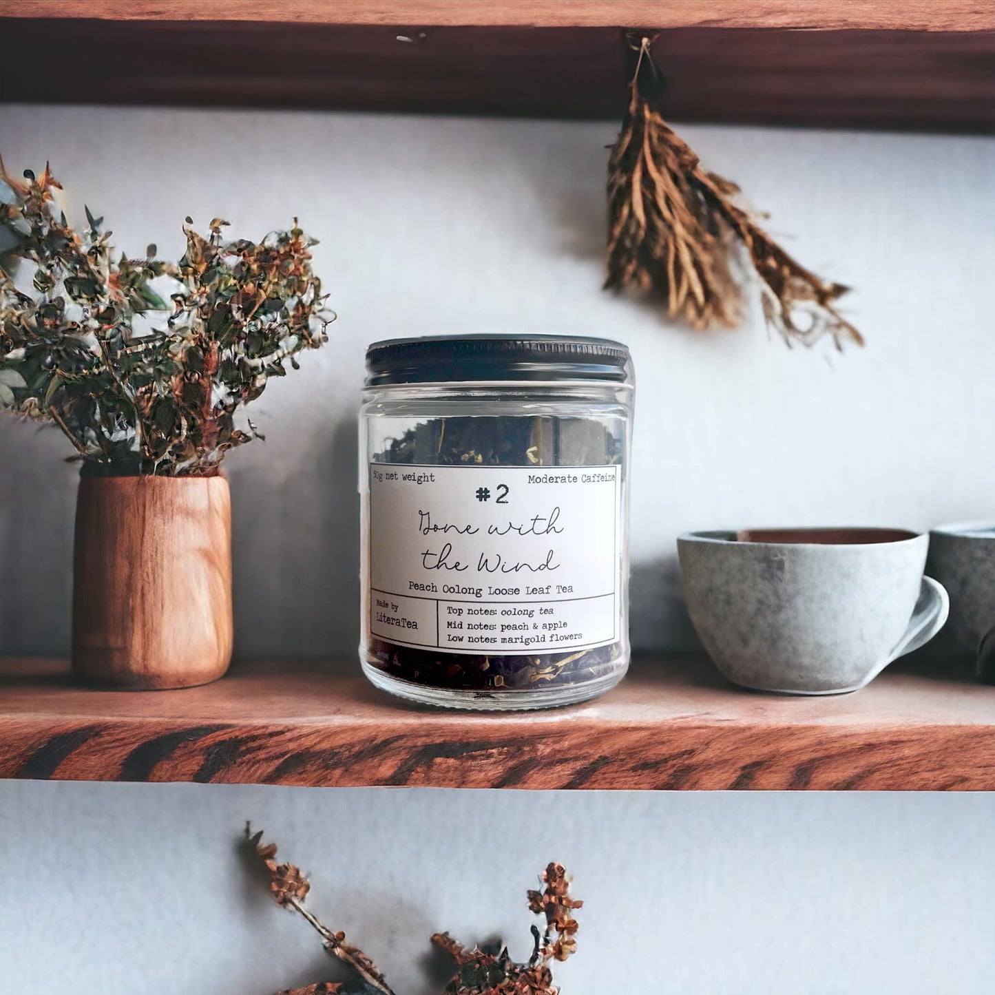 Gone with the Wind Peach Oolong Loose Leaf Tea Apothecary