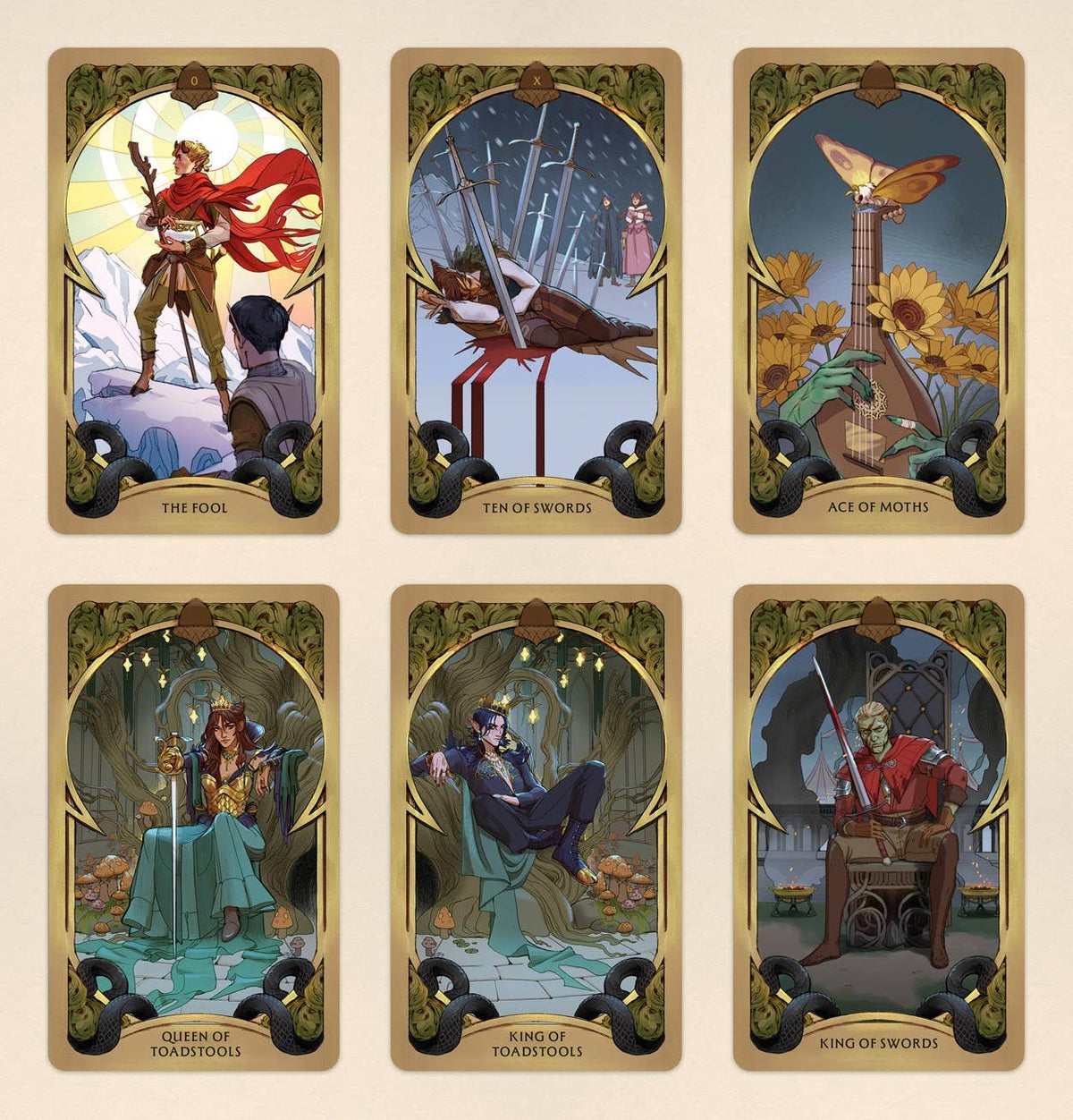 Holly Black's Faerie Tarot Deck and Guidebook