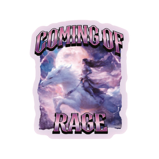 Coming of Rage Perimenopause High Quality Vinyl Sticker