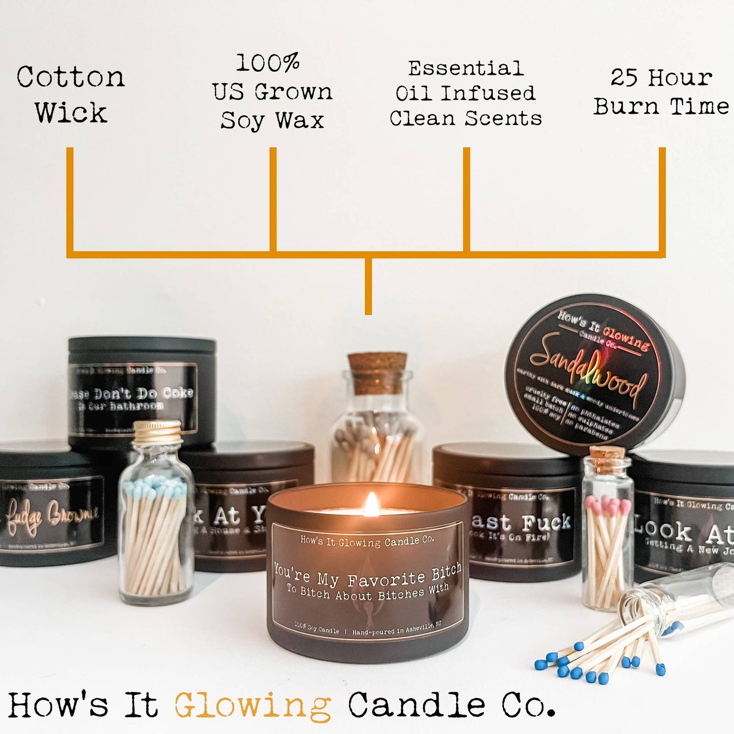 You're My Boo | Fun 100% Soy Luxury Candle | Hand Made