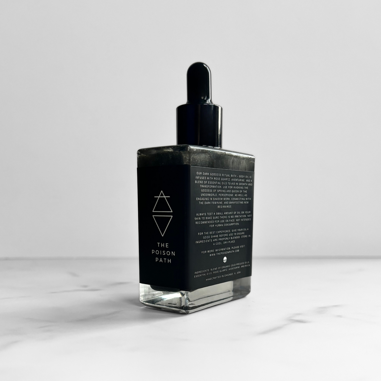 The Maiden | Dark Goddess Ritual Bath + Body Oil | 1.7 oz