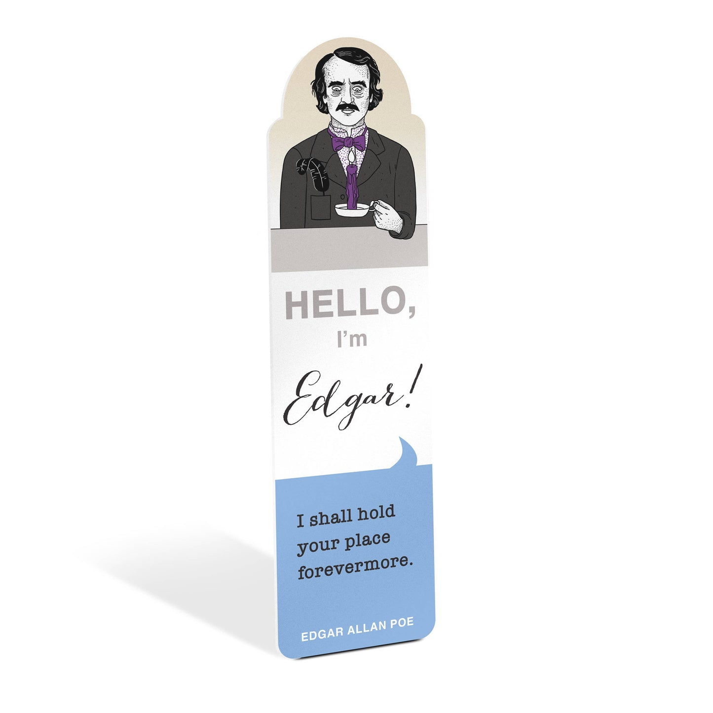 Hello, I’m Edgar! Literary Bookmark