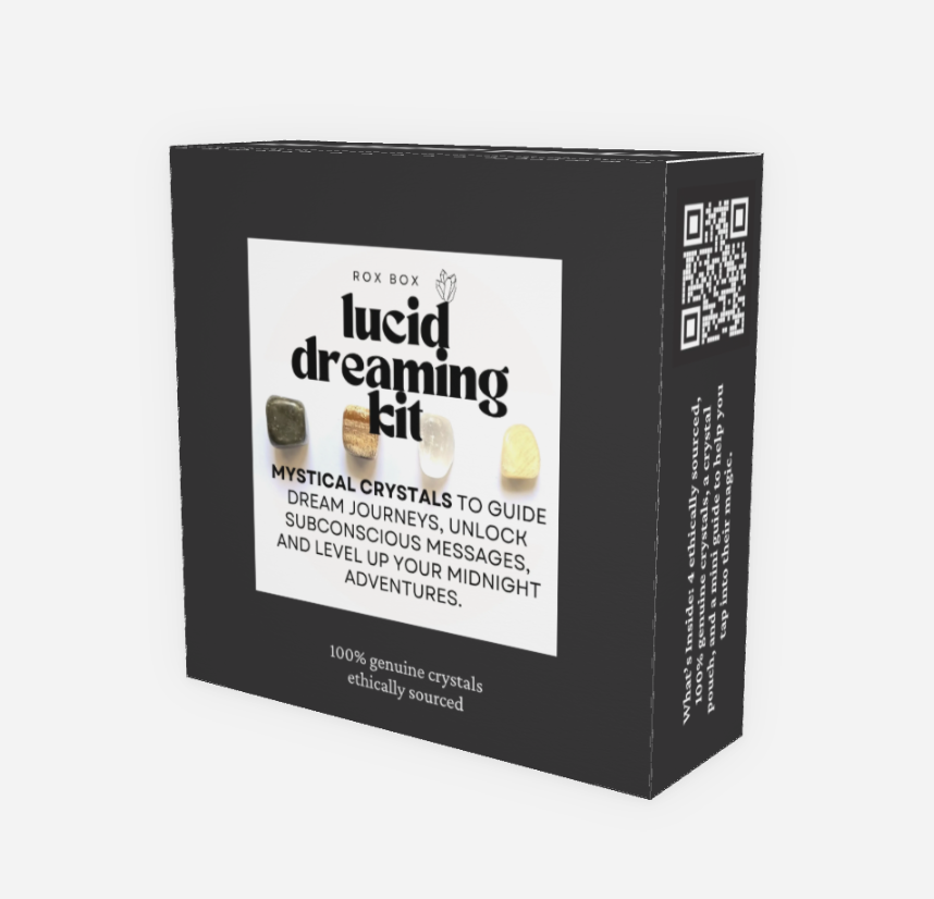 Lucid dreaming kit - crystals for dreamwork - metaphysical gift
