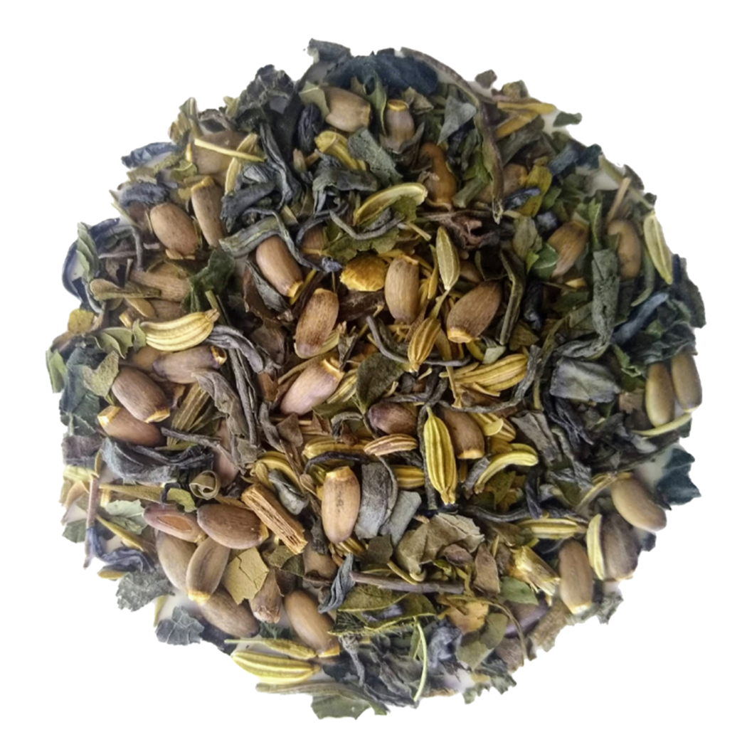 Hung the Fuck Over: refreshing green loose leaf tea blend