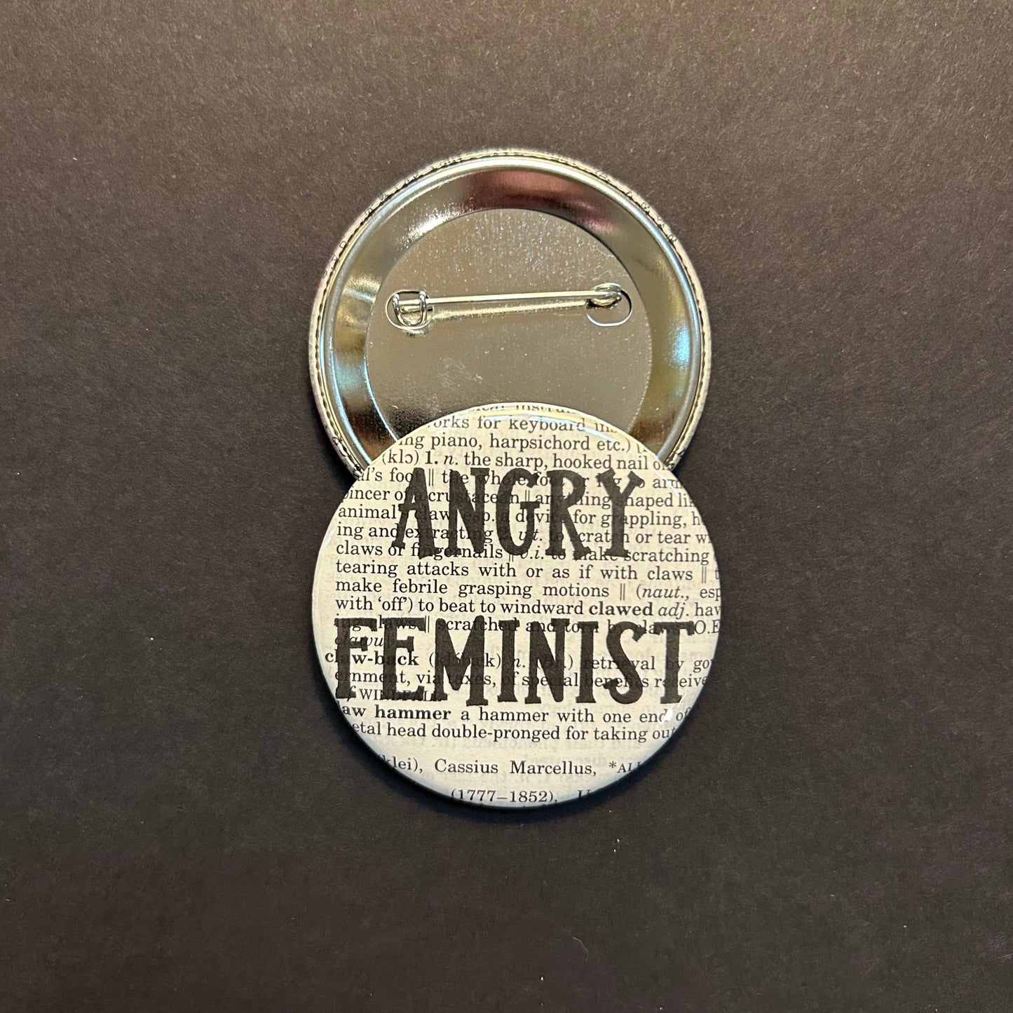 Angry Feminist | Pin | 2.25" | Feminist