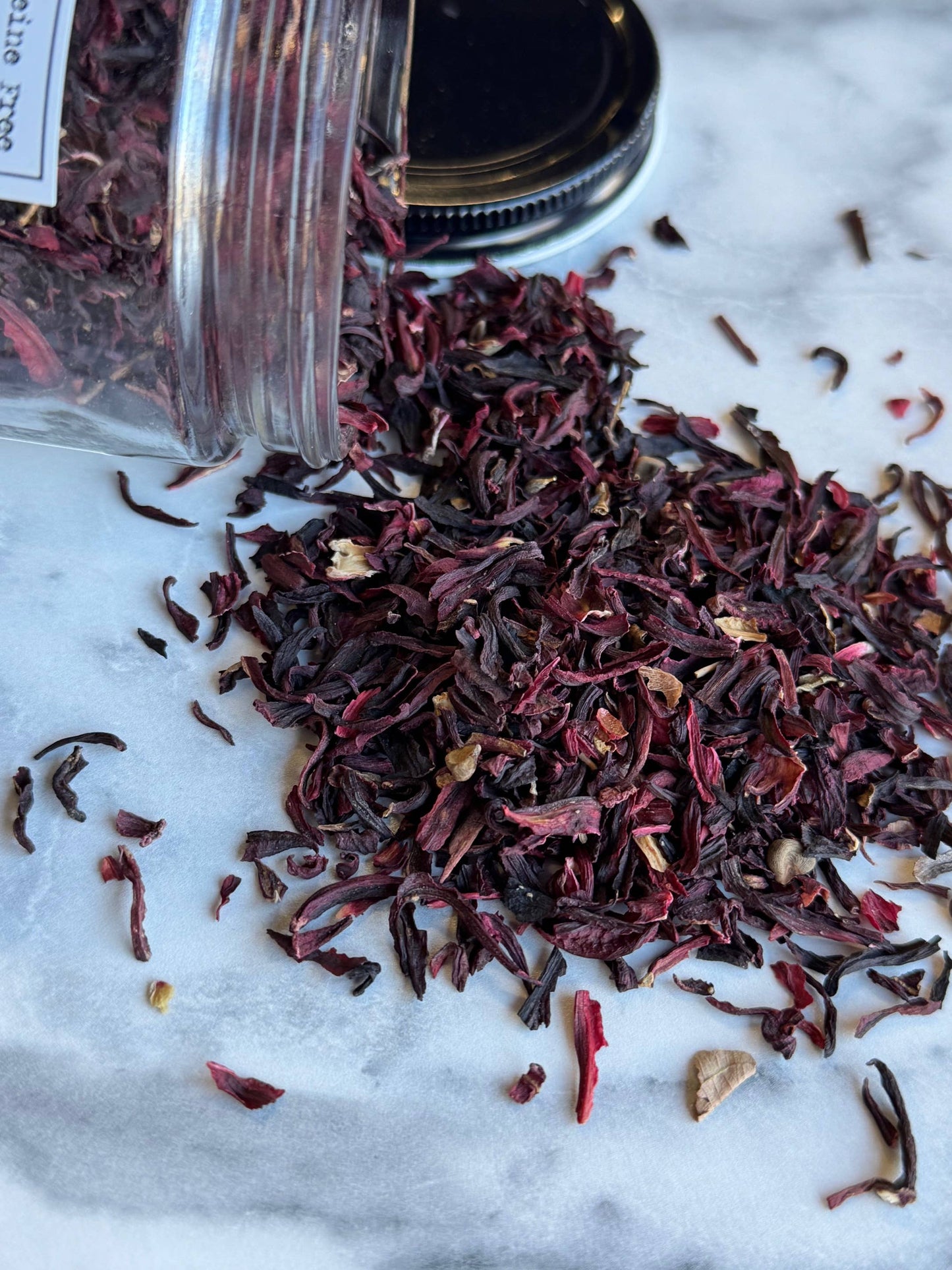 The Scarlet Letter Hibiscus Flower Loose Leaf Tea