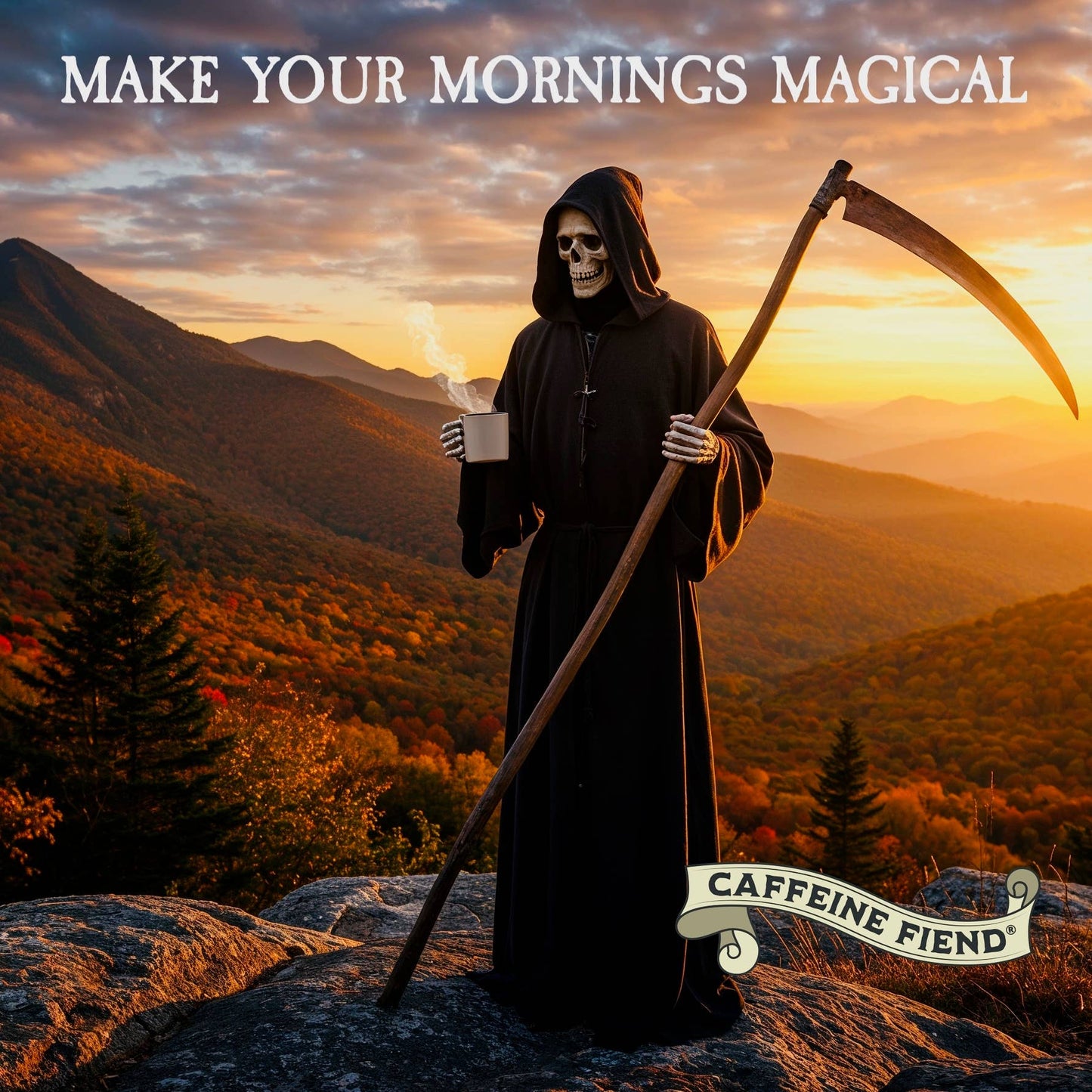 Caffeine Fiend®  — 100% Arabica Dark Roast Coffee (ground)