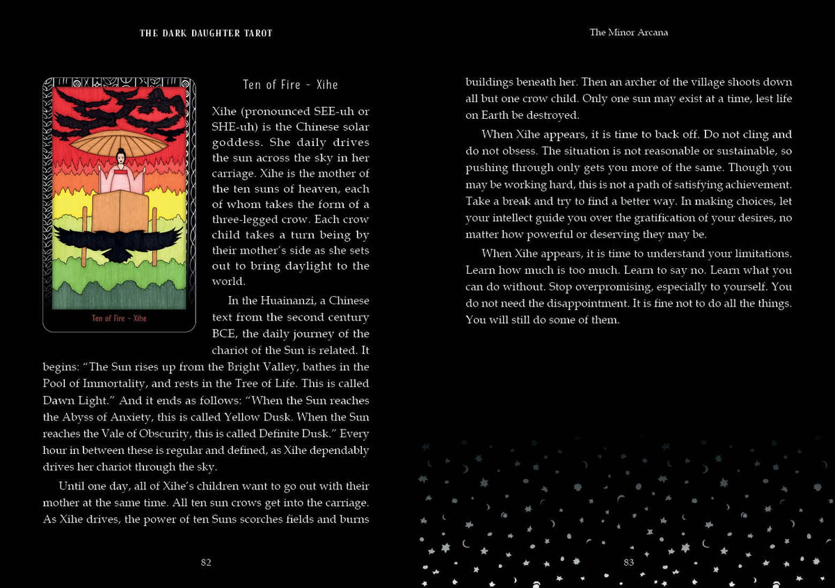 The Dark Daughter Tarot : Goddesses of the World