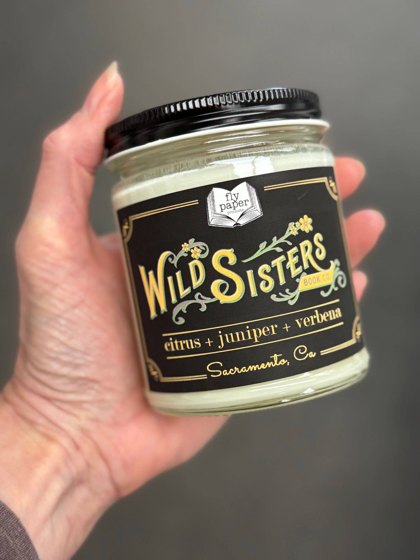 Custom Name Drop or City State 9oz Soy Glass Candle
