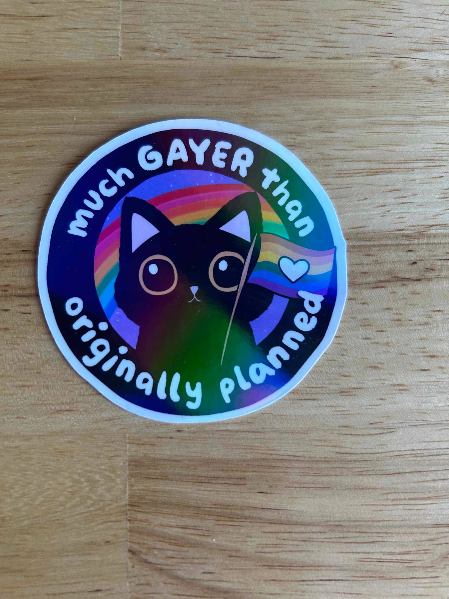 Much Gayer than Originally Planned